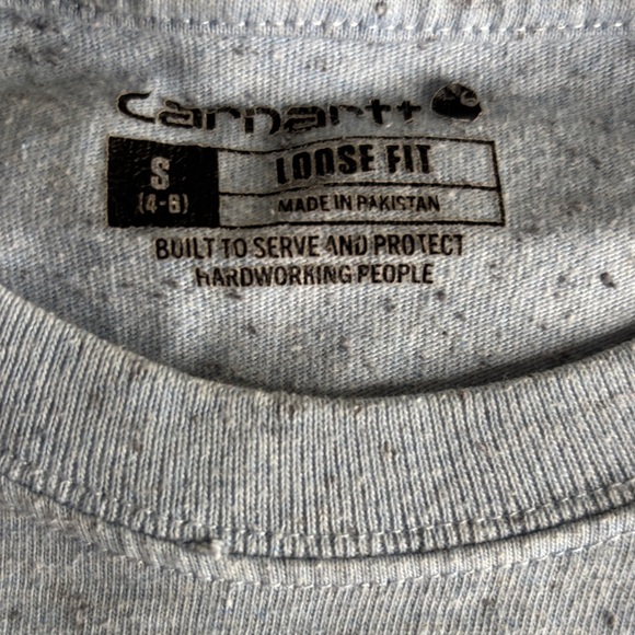 Carhartt Sky Blue Tee with Pocket - Picture 3 of 3